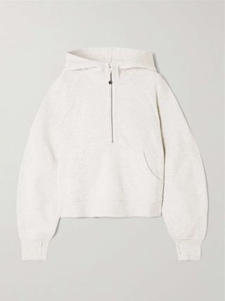 Scuba Oversized Half-Zip Hoodie