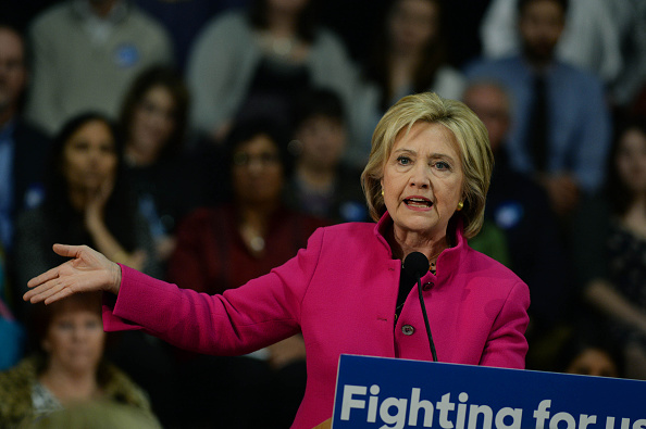 Hillary Clinton.