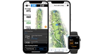Golfshot tracking feature