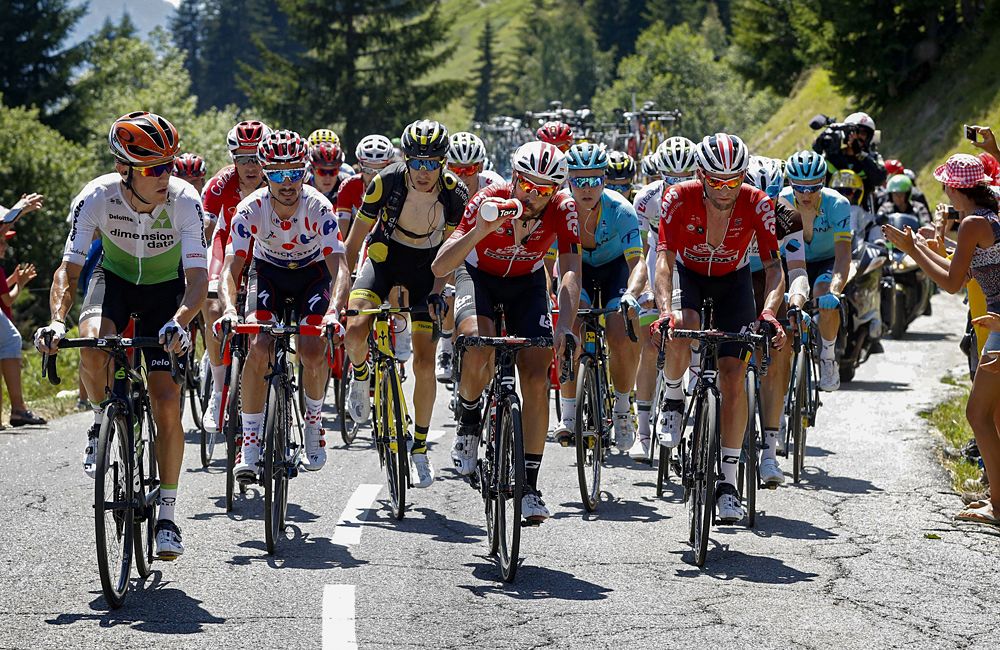 Thomas De Gendt (BEL - Lotto Soudal) leads the breakaway at stage 11 of the Tour de France