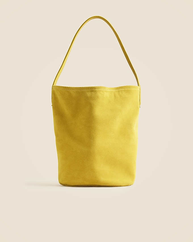 Berkeley Bucket Bag in Suede