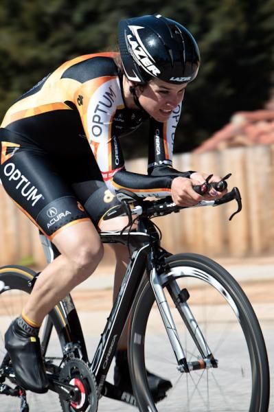 Joelie Numainville (Optum) will be going for the sprints the next few days.