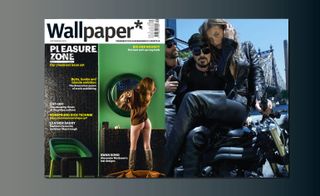 wallpaper magazine shoot