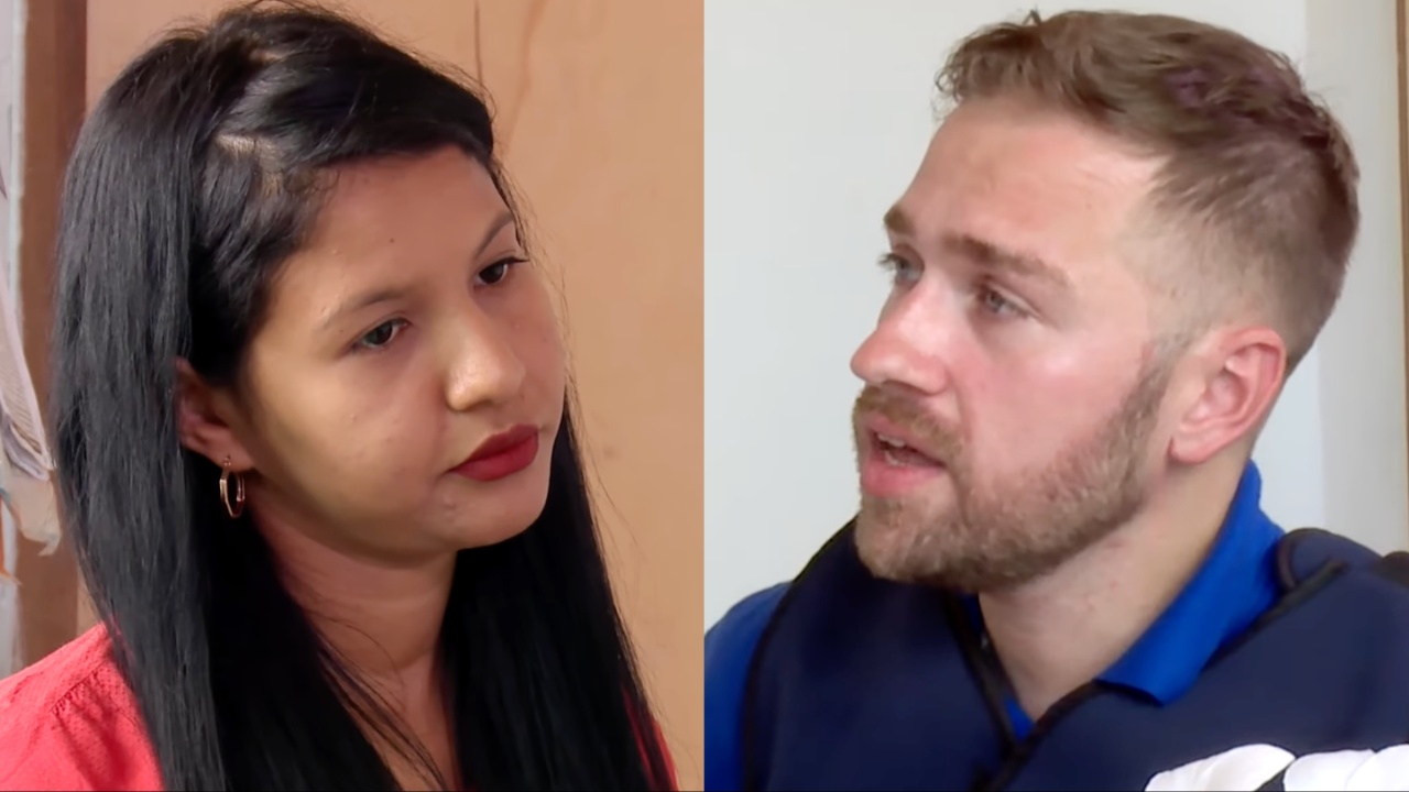 Karine and Paul in 90 Day Fianc&eacute;