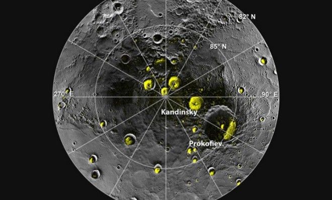 A mosaic of Mercury&amp;#039;s North Polar Region