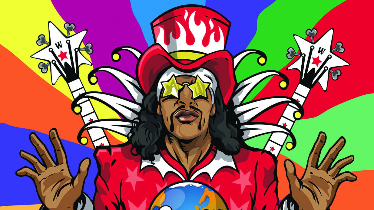 Cover art for Bootsy Collins - World Wide Funk album