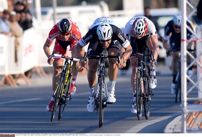 Tom Boonen winds up his sprint