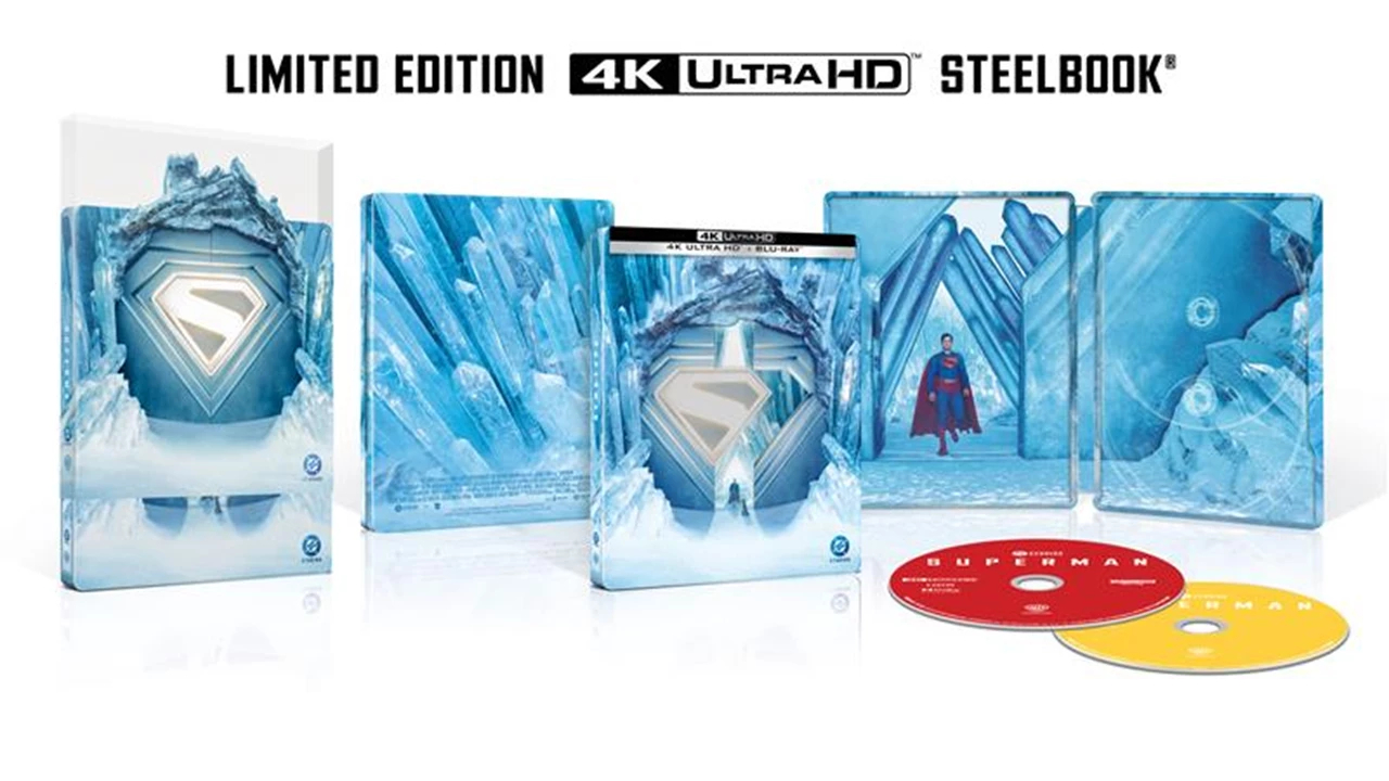 Superman 4K Blu-ray HMV limited edition steelbook 