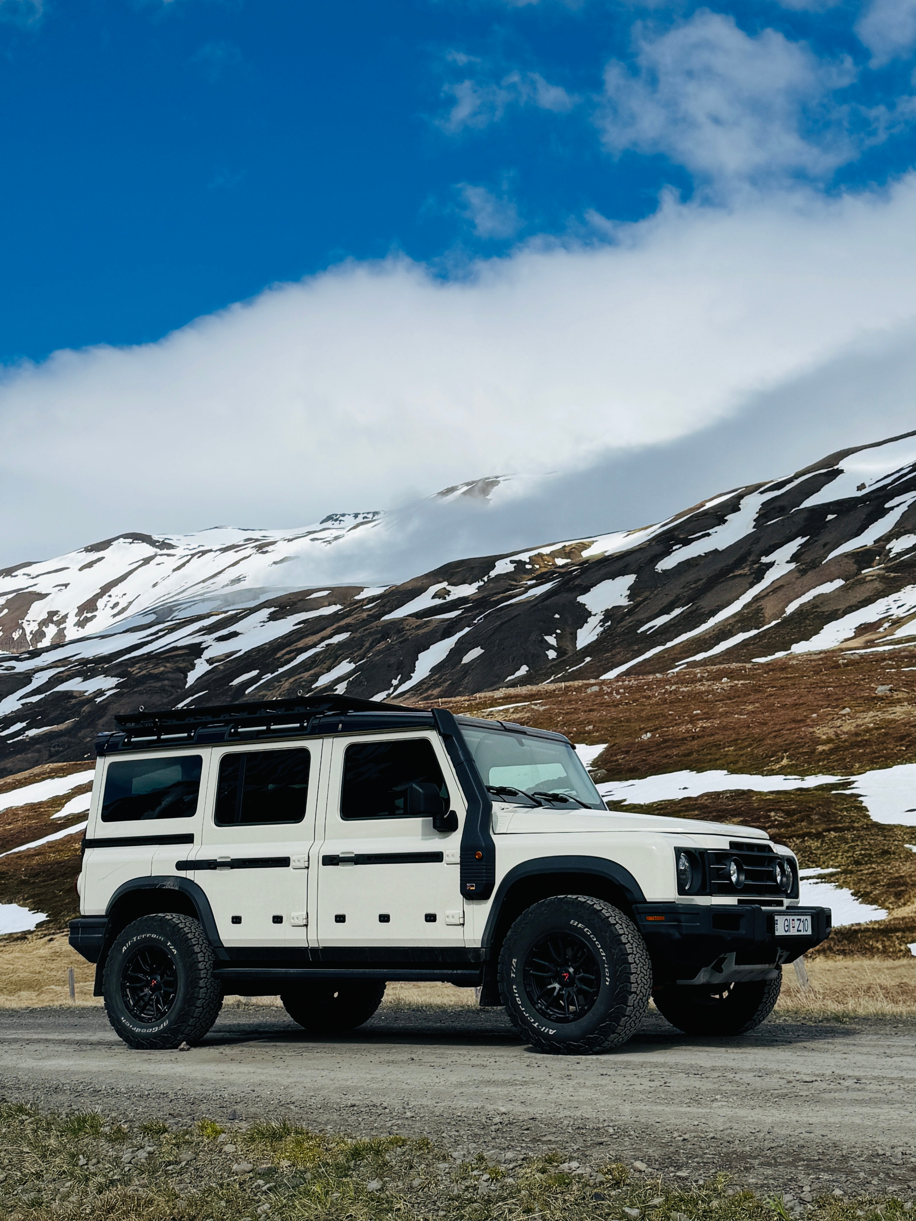 Ineos Grenadier in Iceland
