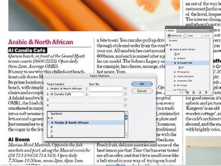 Create an index in InDesign: step 4