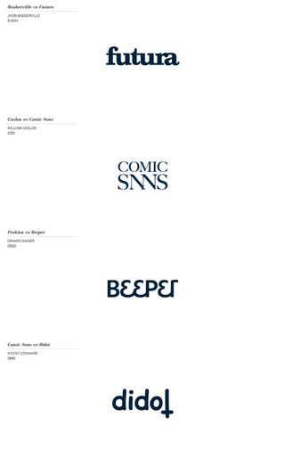 typeface logos