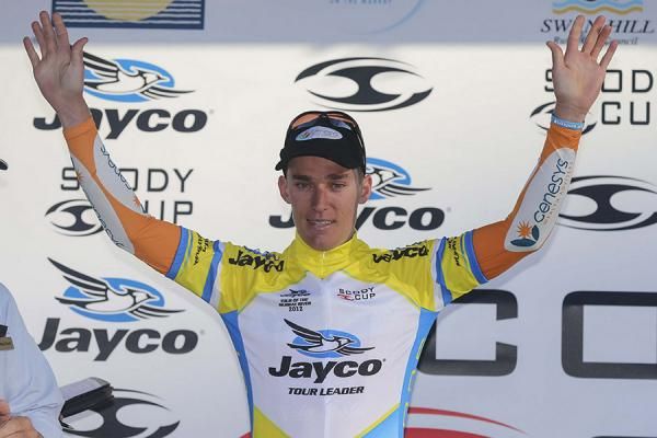 Overall leader after two stages of the Tour of the Murray River, Anthony Giacoppo (Genesys Wealth Advisers)