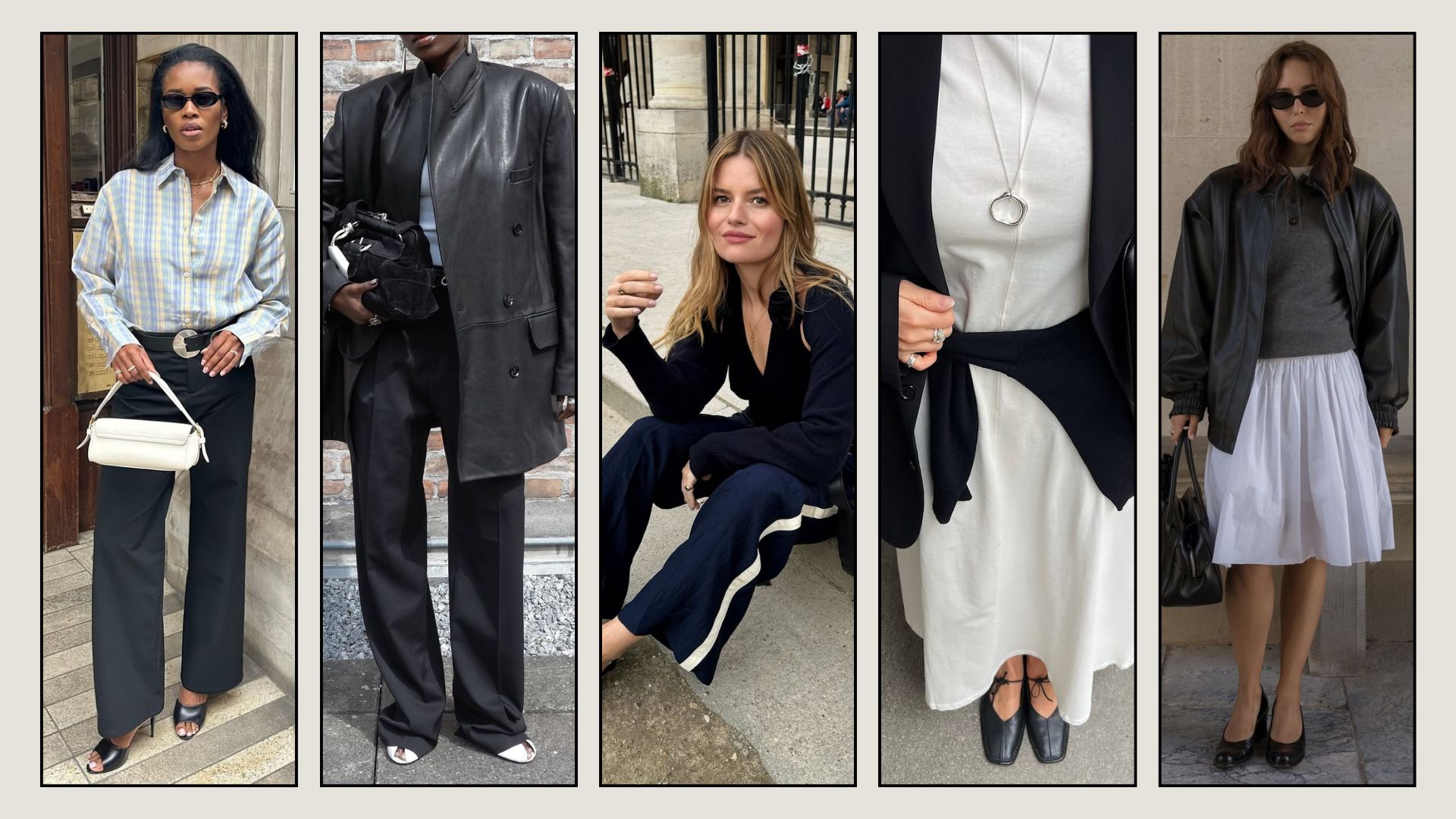 @deborabrosa, @nlmarilyn, @haaannajohansson, @sabinasocol, @daniellejinadu show chic outfits to wear in September
