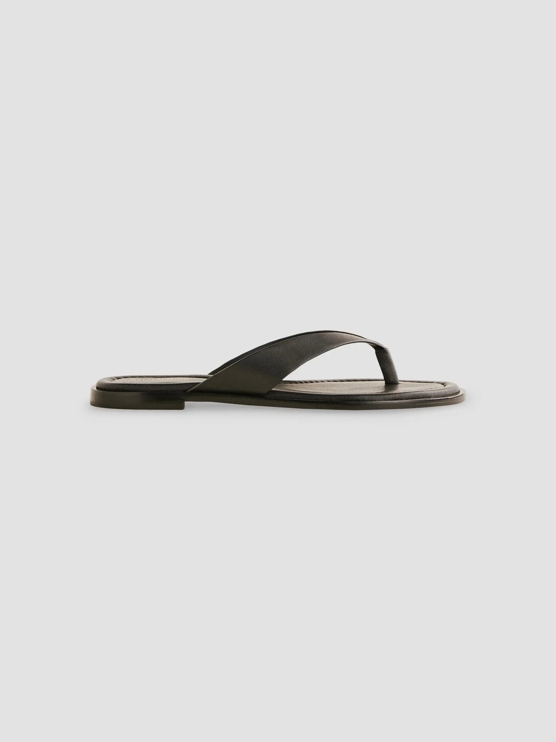 Jessie Leather Thong Sandals