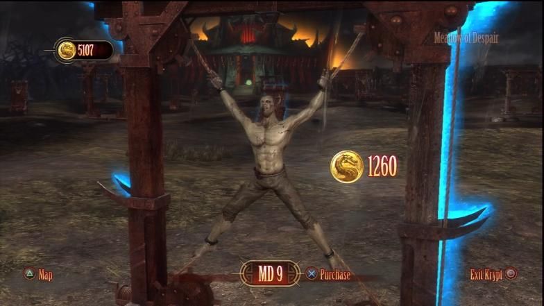 Mortal Kombat 9 Komplete Edition ( PS3 ) : Baraka ( Fatalities + X