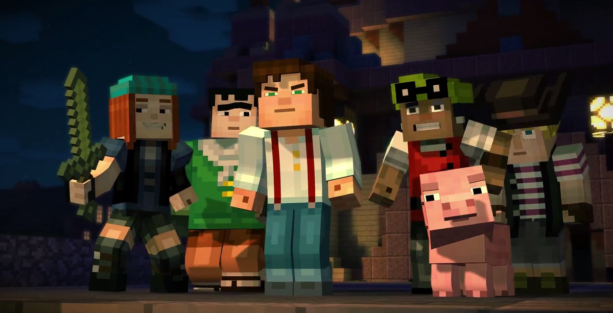 Telltale's Minecraft Story Mode inspired by The Goonies 