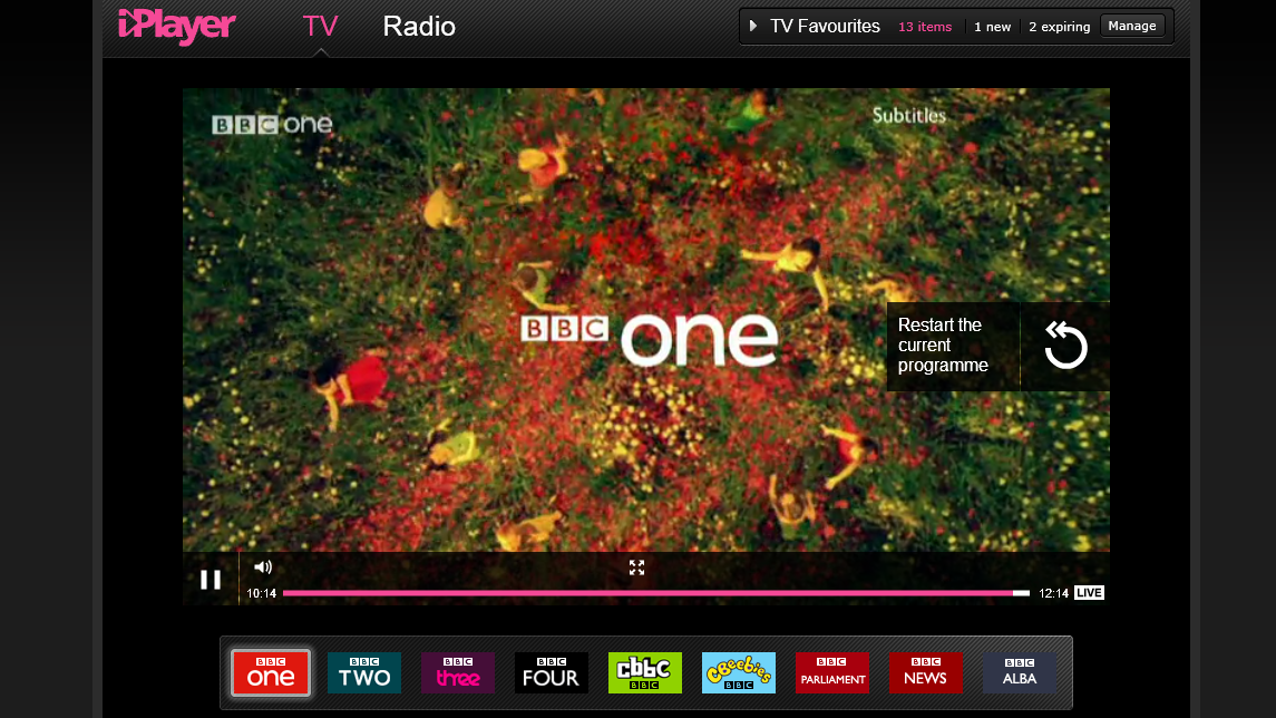 bbc iplayer watch live