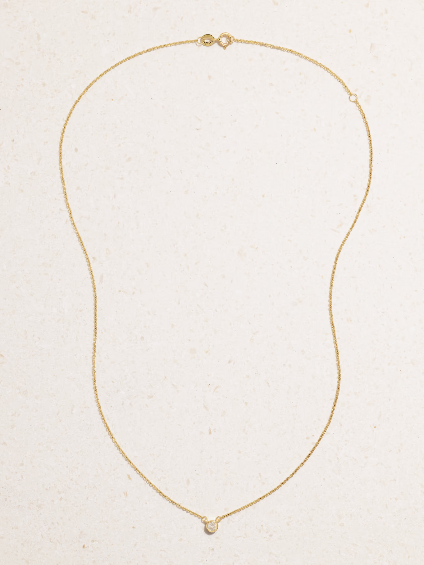 Stone and Strand, Gold Diamond Necklace