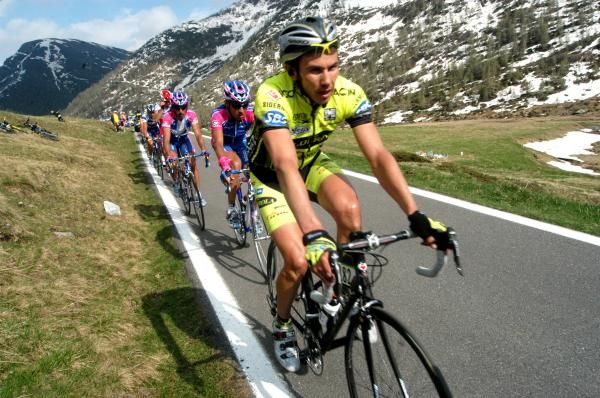 Pavel Tonkov in action in a later edition of the Giro