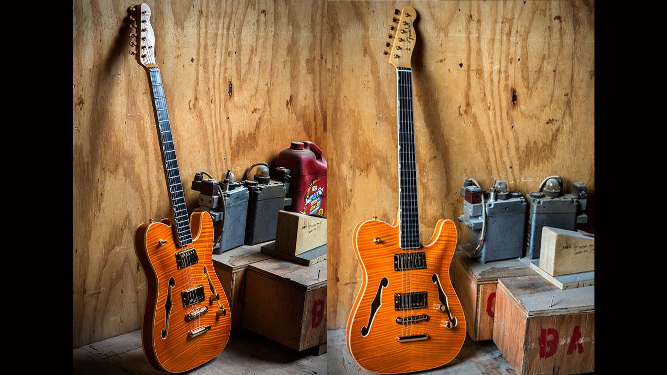 Here it is in all its glory. A round of applause, please, for the Fender Custom Shop