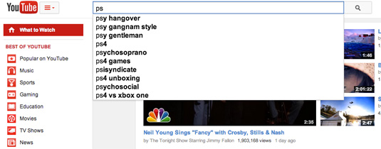 Autocomplete functionality in search can be extremely useful for users