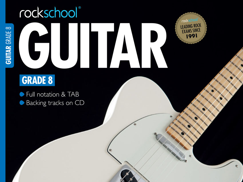 Rockschool&#039;s new grade eight book