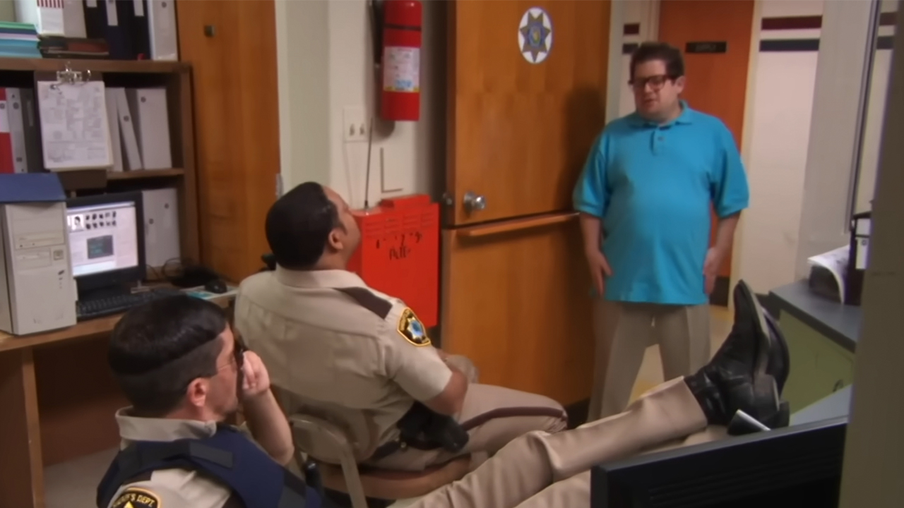 A screenshot from Reno 911