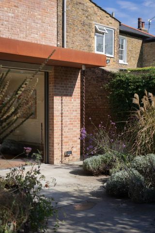 Rear facade of the Peckham house conversion by Sandy Rendel Architects