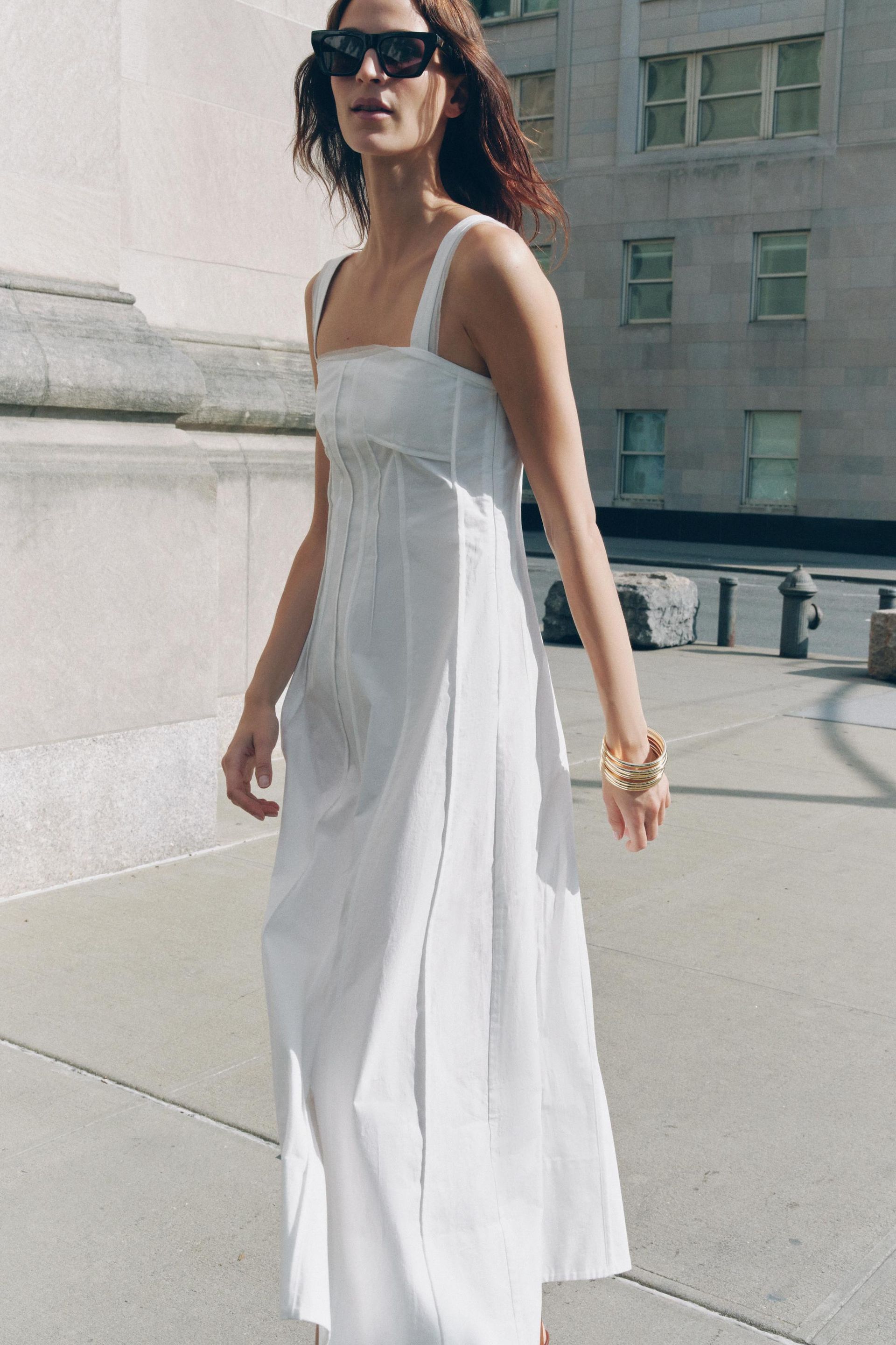 Zw Collection Trim Maxi Dress