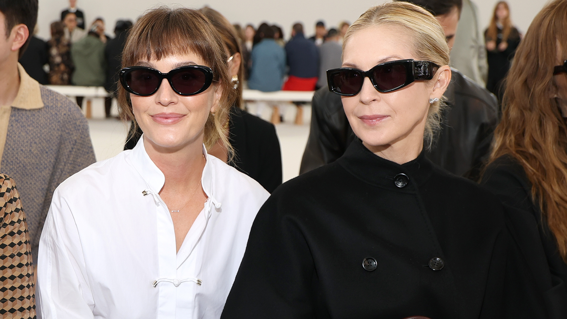 'Gossip Girl's Leighton Meester and Kelly Rutherford reunited at Max Mara's Milan Fashion Week show