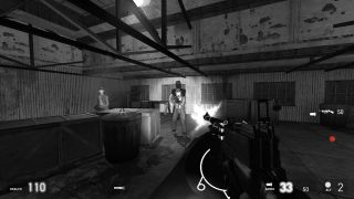 A noir Chicago with Combine metro cops from Half-Life 2