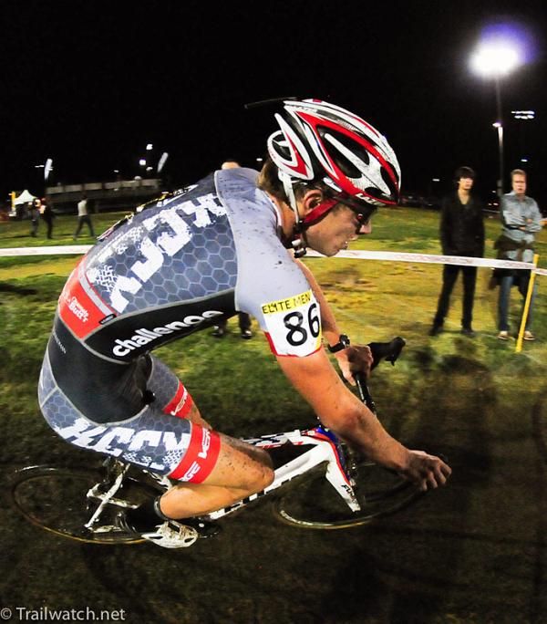 Kevin Fish (KCCX Fuji) rounding a tight corner.