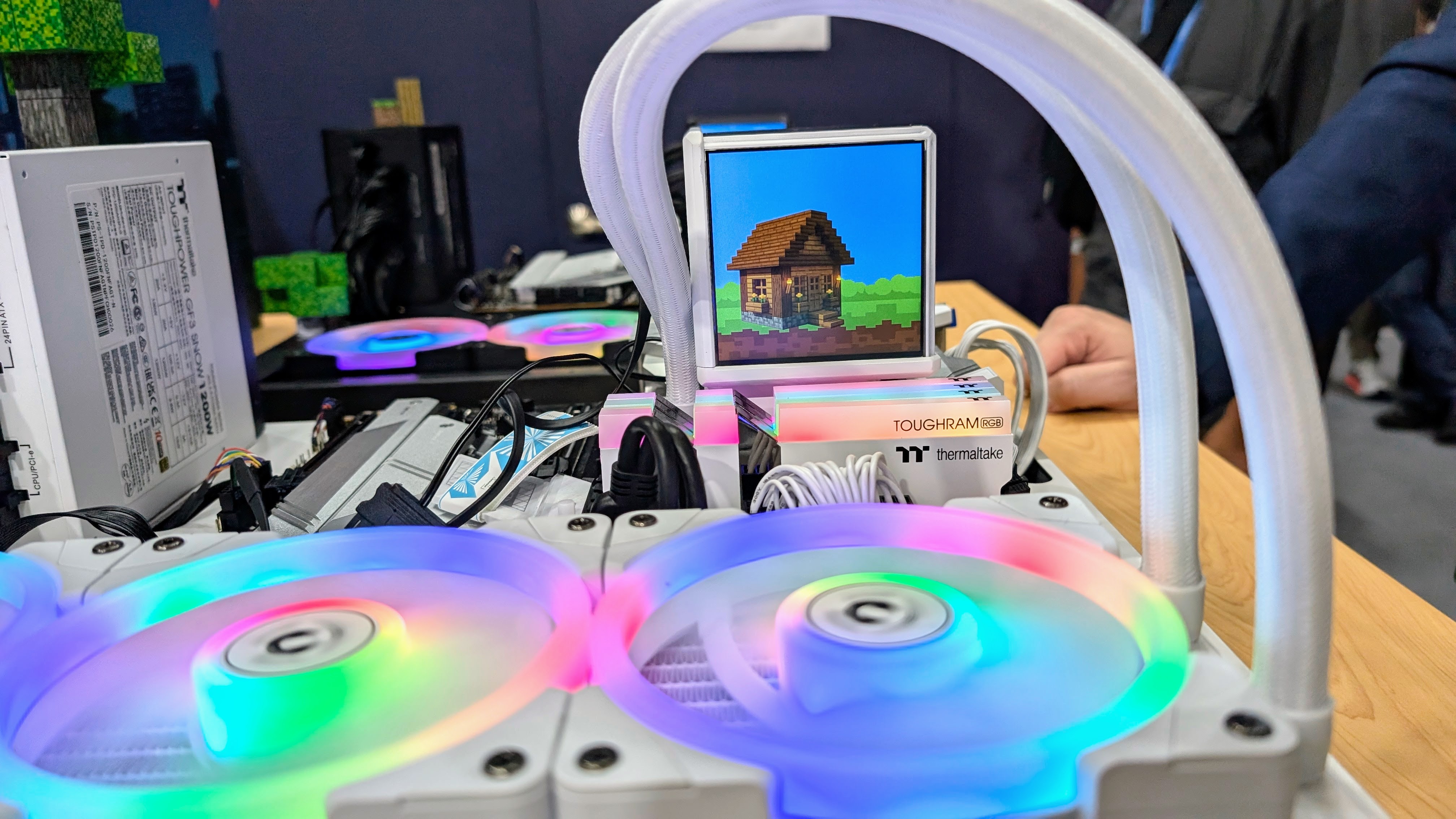 Thermaltake Minecube 360 Ultra AIO cooler at Computex 2025