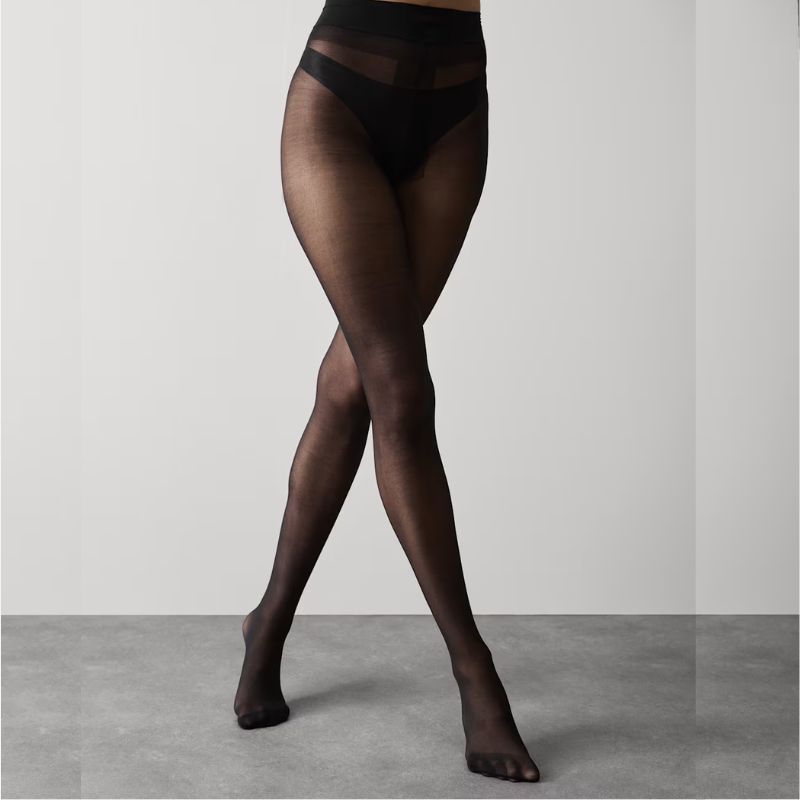 15 denier black tights