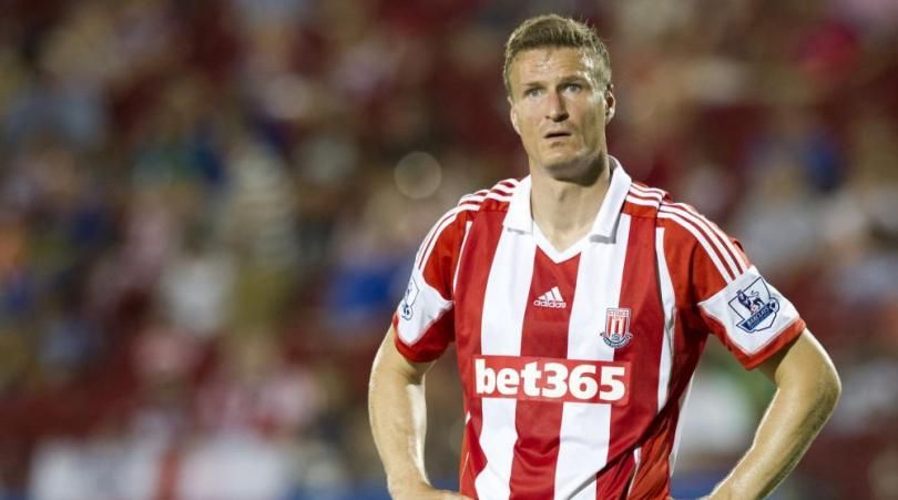 Calf problem set to rule out Stoke's Huth | FourFourTwo
