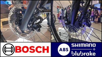 Bosch ABS and Shimano/Blubrake ABS for e-bikes