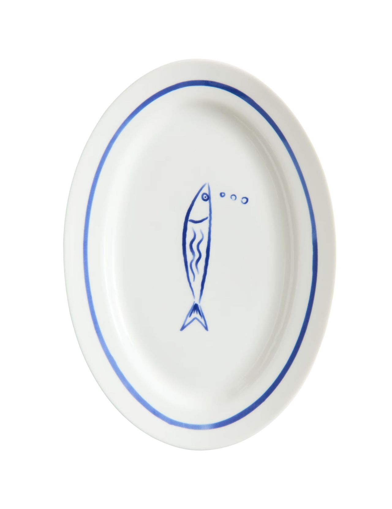 Large Porcelain Serving Plate