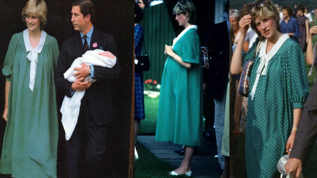 Polka Dot pregnancy dress