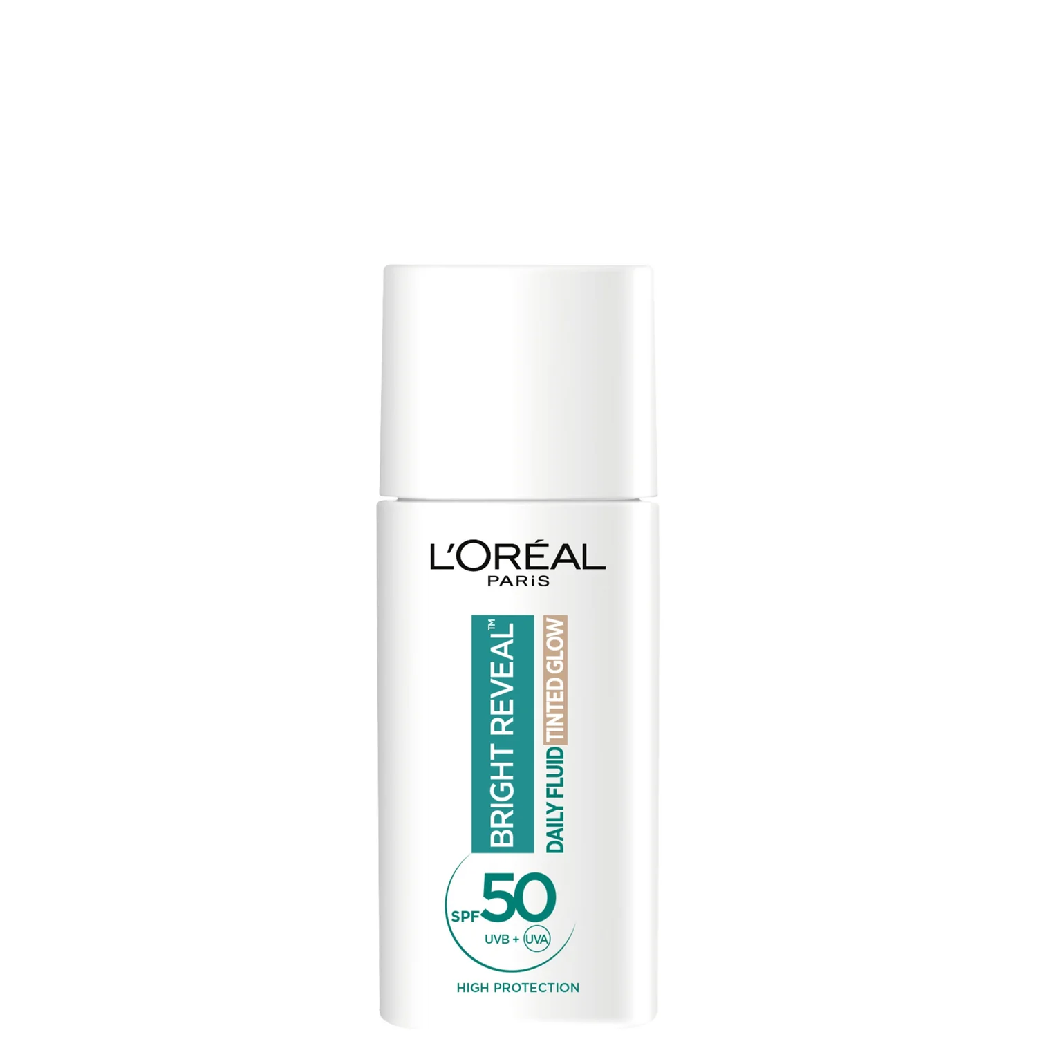 L'oréal Paris Daily Fluid Tinted Glow Spf 50+ 50ml (various Shades)