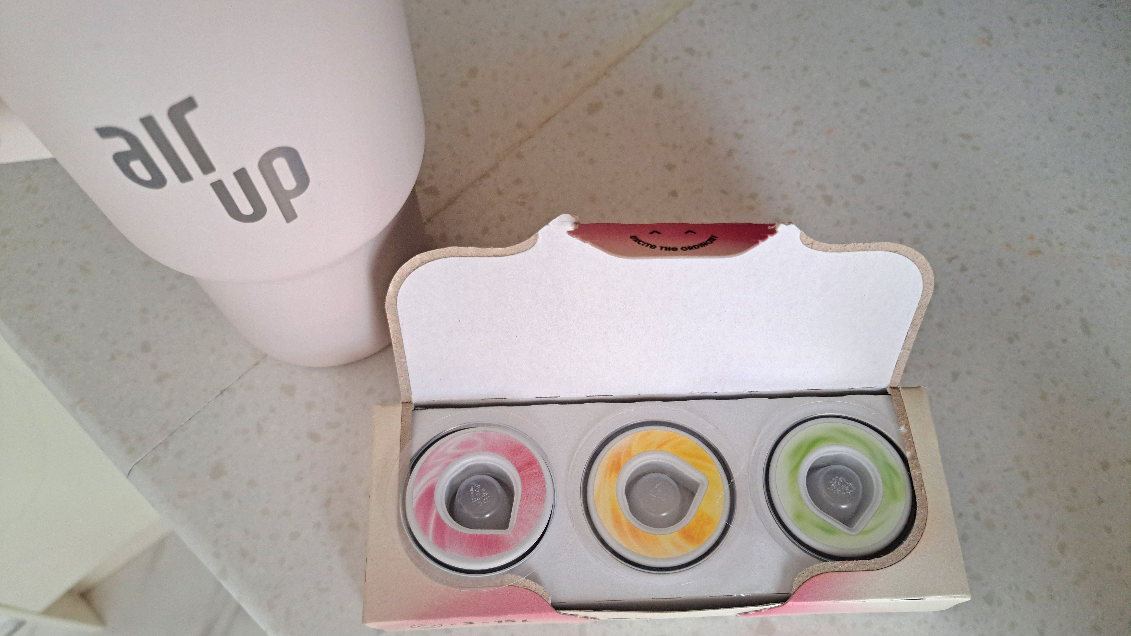 air up pods on countertop