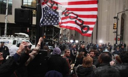 Just two months into the fledgling Occupy movement, Americans are reportedly souring on the anti-bank protests.