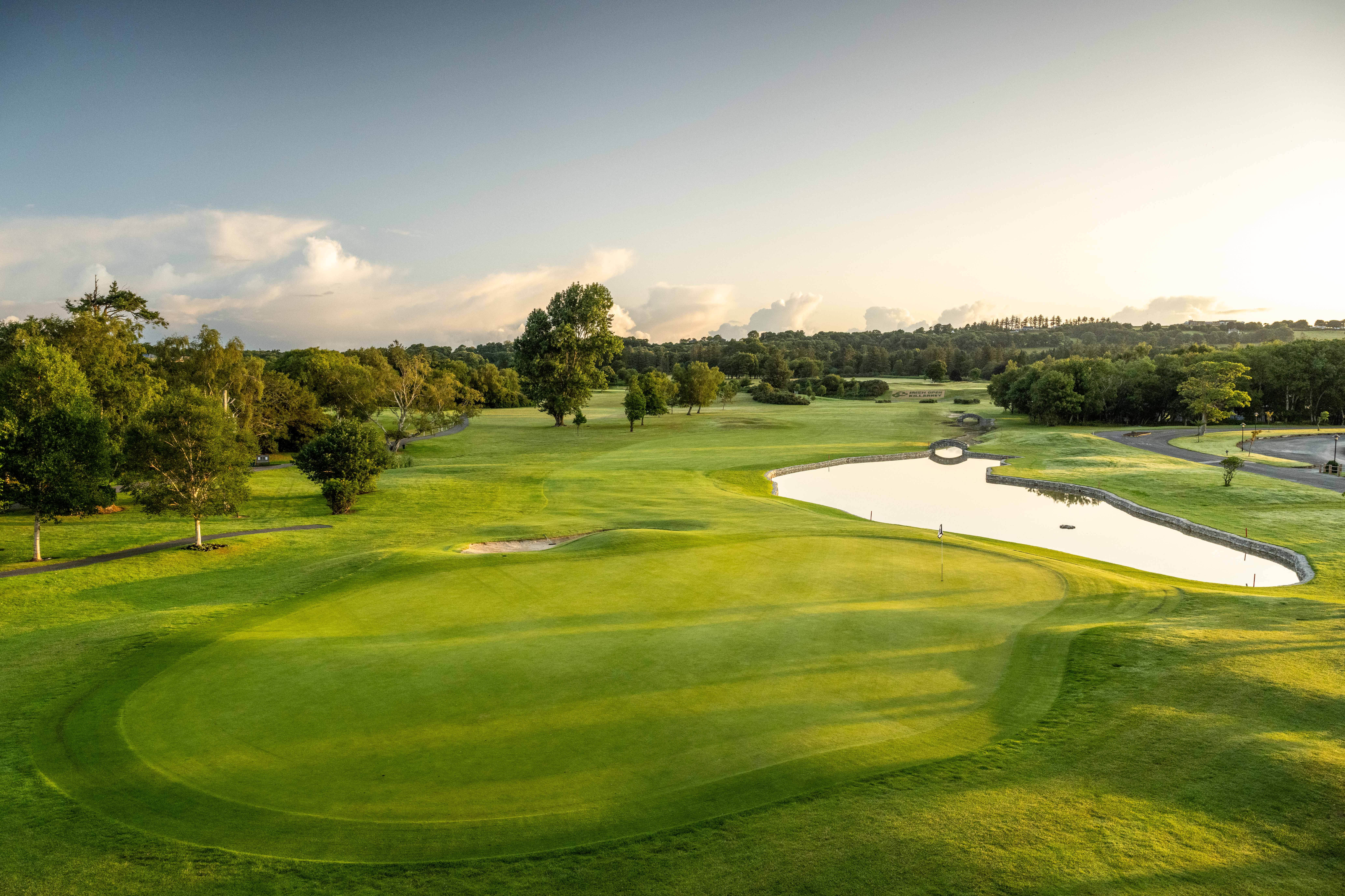 The 18th hole on the Killeen course at Killarney