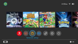 How to switch to another Nintendo Account in the eShop on your Switch: Select the eShop from the home screen on your Nintendo Switch