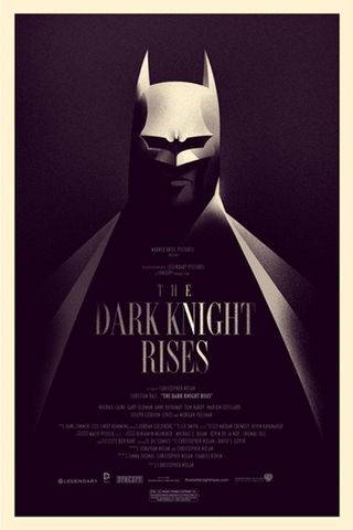 Olly's poster for The Dark Knight Rises sold out almost instantly