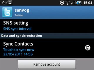 Samsung galaxy pro account sync
