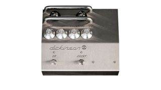 There are controls for gain, tone, boost level and output, with a second footswitch for the D1's boost function