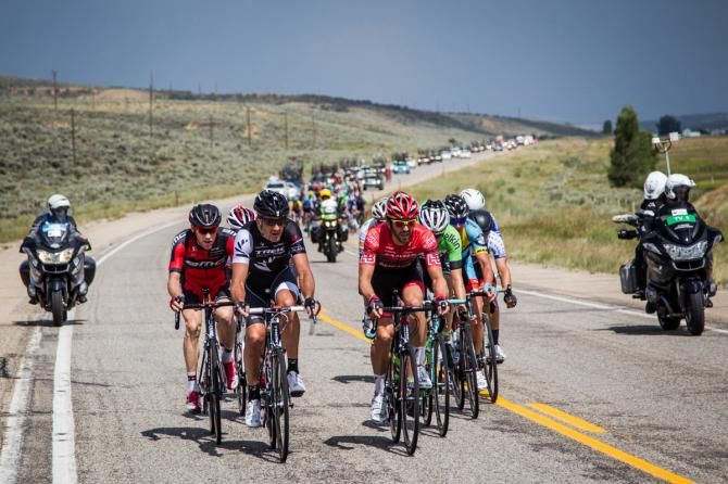 Todays first break gets a gap on the field.