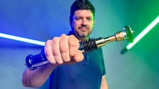 Hardware store lightsaber