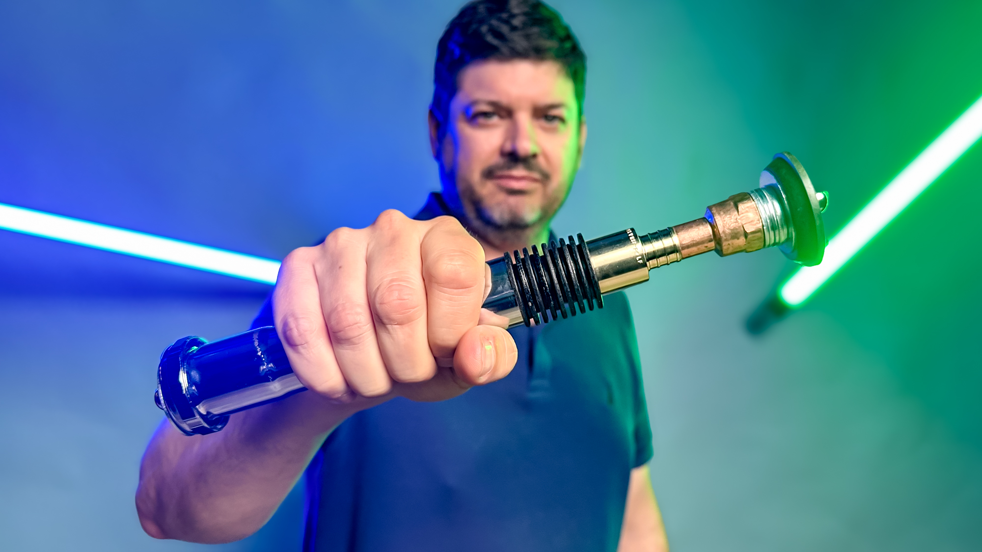 Hardware store lightsaber