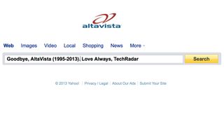 Yahoo shuts down AltaVista